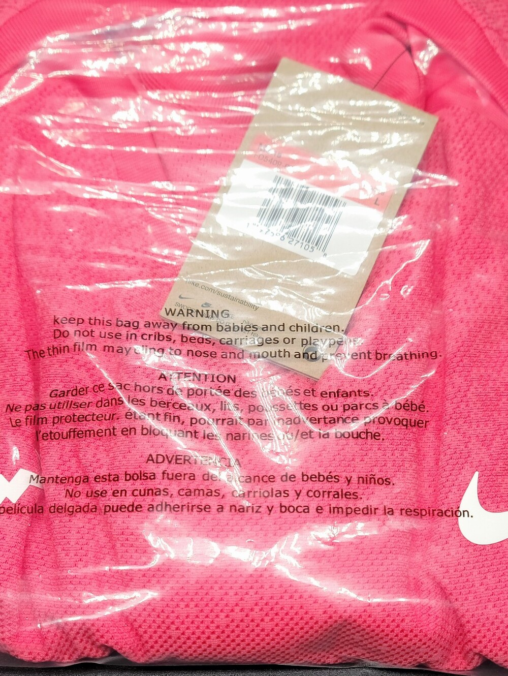 Nike Rafa Nadal Dri-Fit ADV Tennis Shirt Sz L Men NWT